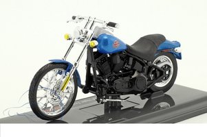 Motorka Harley-Davidson FXSTB 2002 Night Train, blue